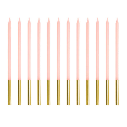 Tall Pink Candles