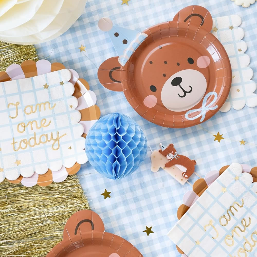Bear Paper Plates