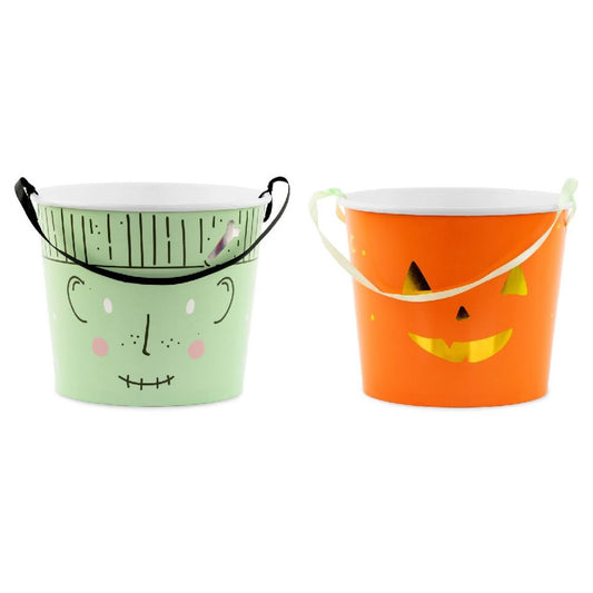 Halloween Treat buckets, Set of 2