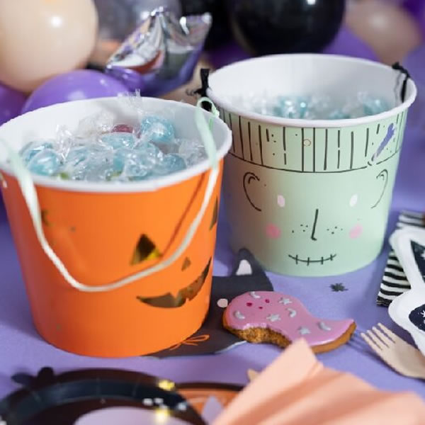 Halloween Treat buckets, Set of 2