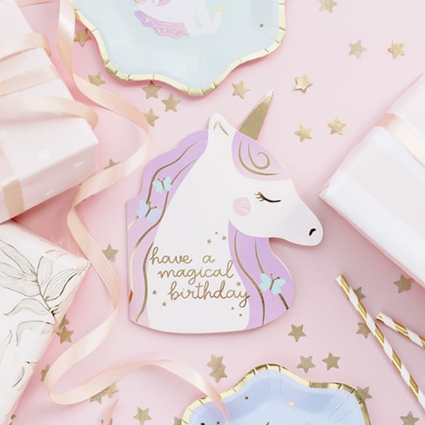 Unicorn Birthday Card