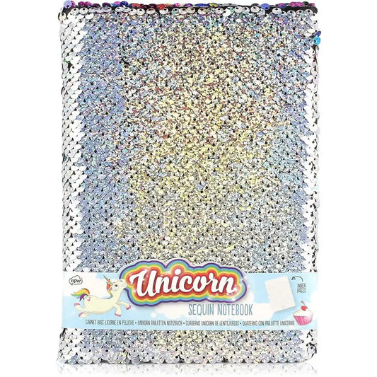 Unicorn Sequin Notebook