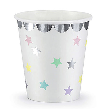 Unicorn Stars Paper Cups