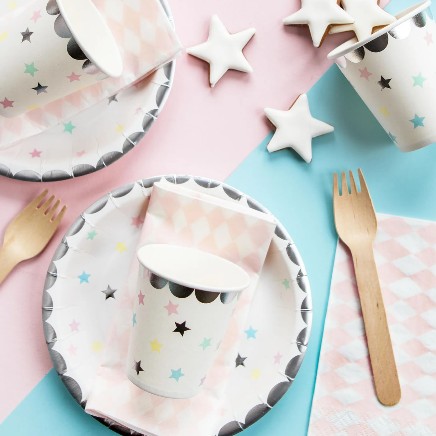 Unicorn Stars Paper Cups