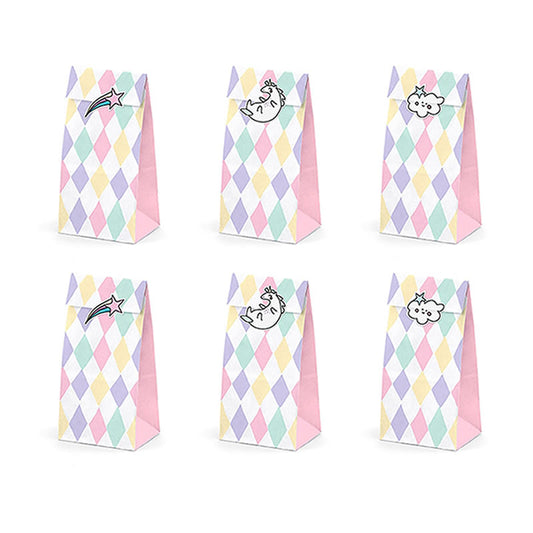 Unicorn Stars Treat Bags