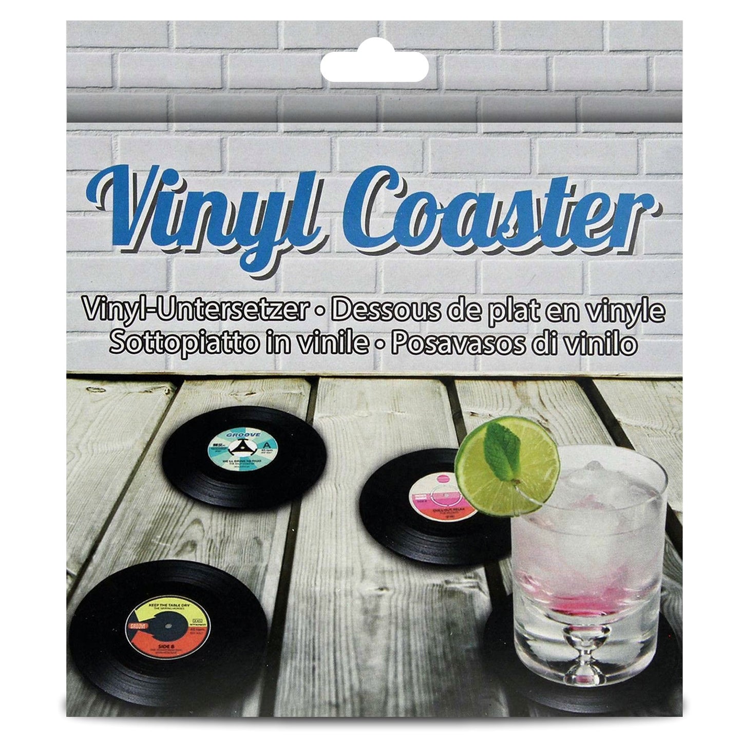 Vinyl Retro Record Coasters