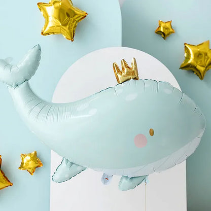 Large Whale Foil Balloon