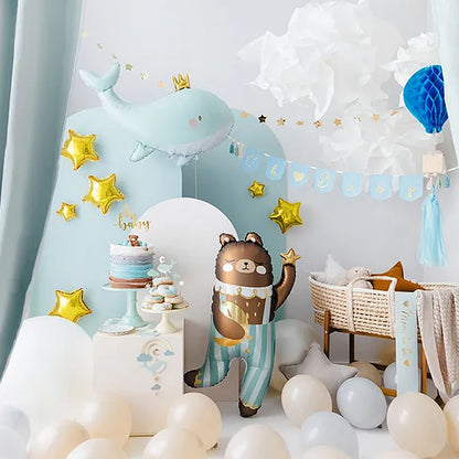 Large Whale Foil Balloon