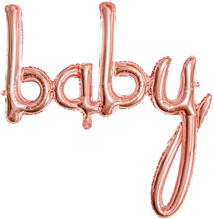 Baby Foil Balloon - Rose Gold